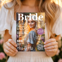 Bridal Shower Magazine Cover