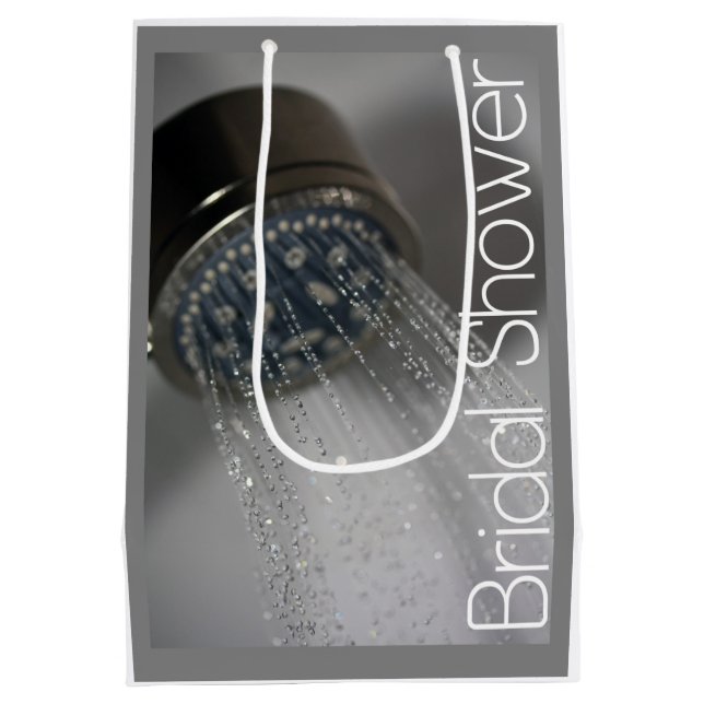 Bridal Shower Medium Gift Bag (Back)