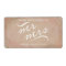Bridal Shower Mini Champagne Label Pink