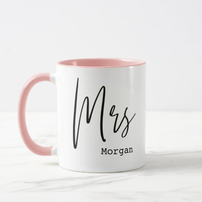 Bridal Shower Mrs⎥ Personalized Mug (Left)