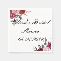 BRIDAL SHOWER NAPKIN