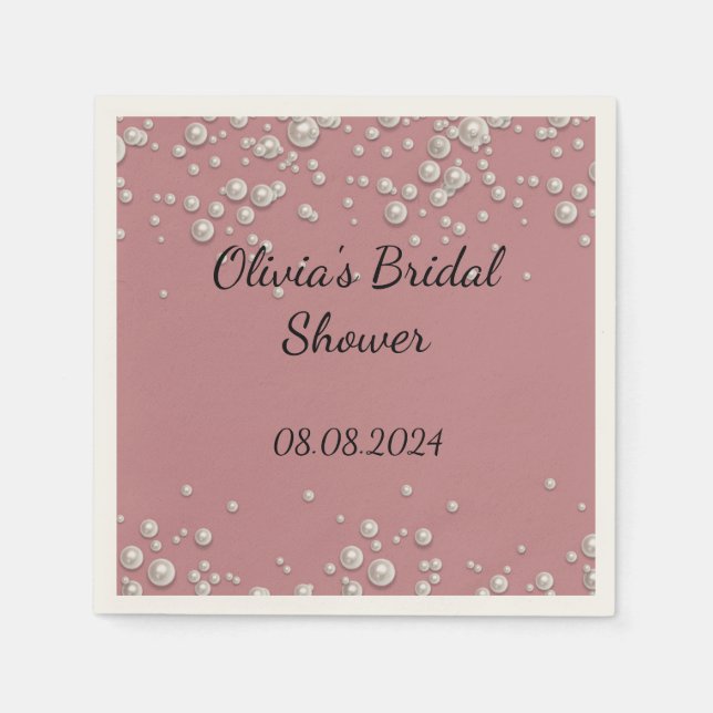 Bridal Shower Napkin (Front)