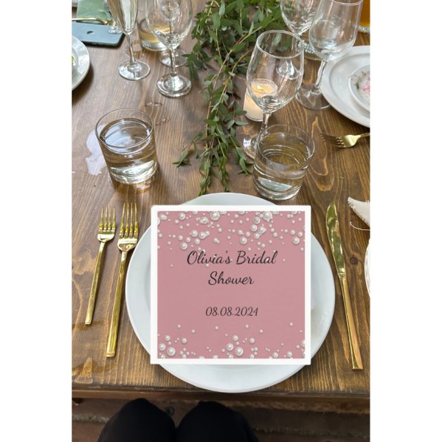 Bridal Shower Napkin (Creator Uploaded)