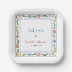 Bridal Shower Paper Plate