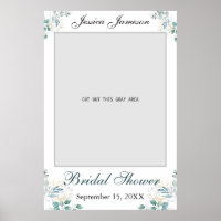 Bridal Shower Photo Prop Poster