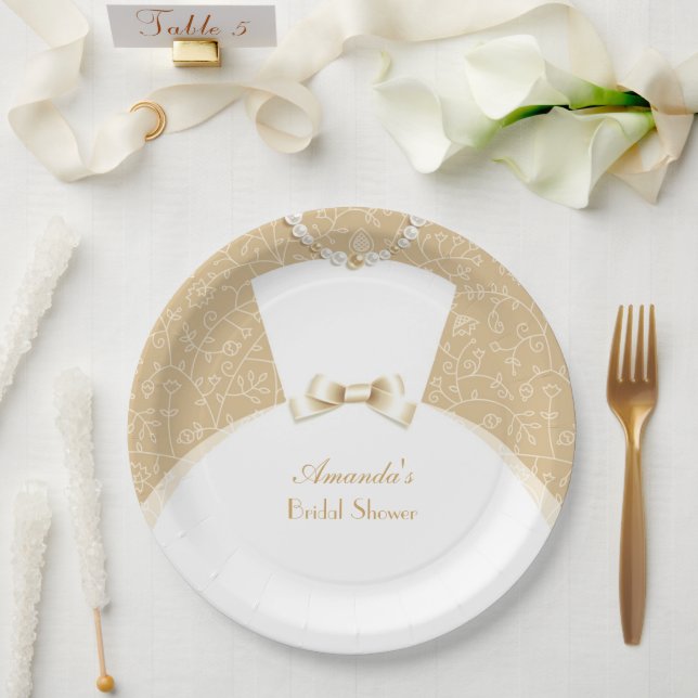 Bridal Shower Plate (Wedding)