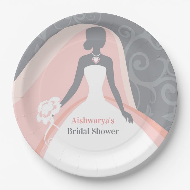 Bridal Shower Plate (Front)