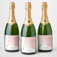 Bridal Shower Pop the Cork Blush Pink