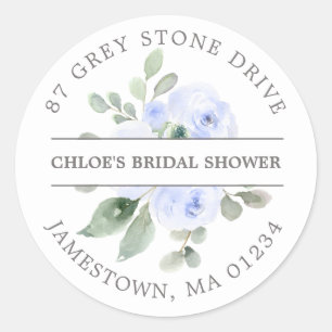 Bridal Shower Return Address Label