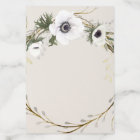 Bridal Shower Rustic Anemone Twig Fern Eucalyptus
