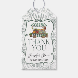  Bridal Shower Sage Green Gift Tags