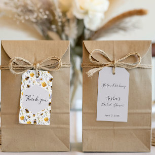 Bridal Shower She's Found Her Honey Thank You Gift Tags