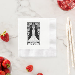 Bridal Shower Tarot Napkin