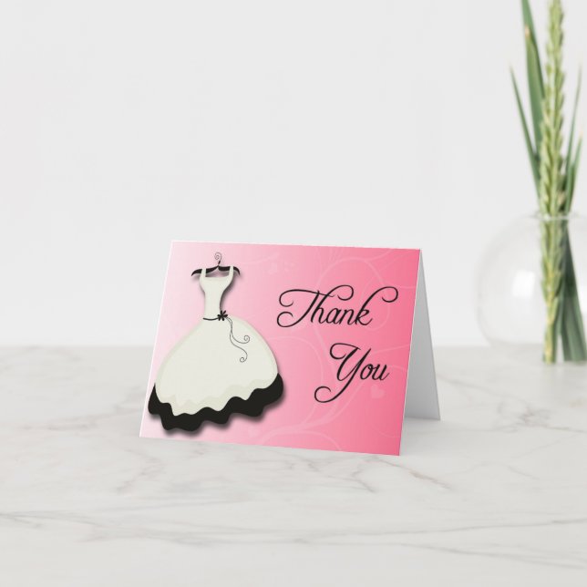 Bridal Shower Thank You Card (Front)
