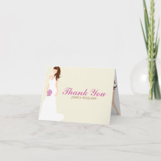 Bridal Shower Thank You Card