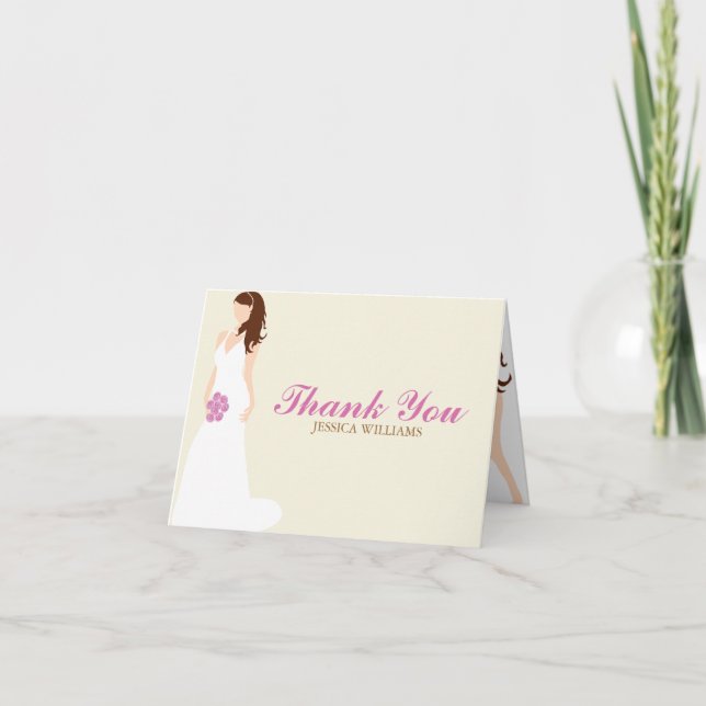 Bridal Shower Thank You Card (Front)