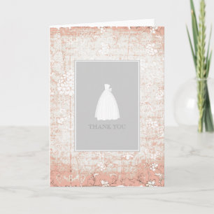 Bridal Shower Thank You Cards {Peach}