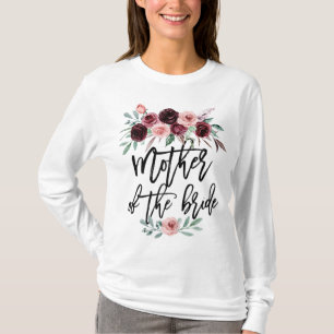 Bridal Shower Wedding Gift for Bride Mom Mother of T-Shirt