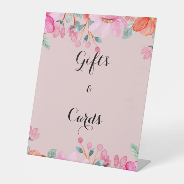 BRIDAL SHOWER WELCOME SIGN (Front)