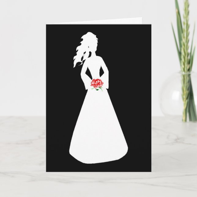 Bridal Silhouette II Invitation (Front)
