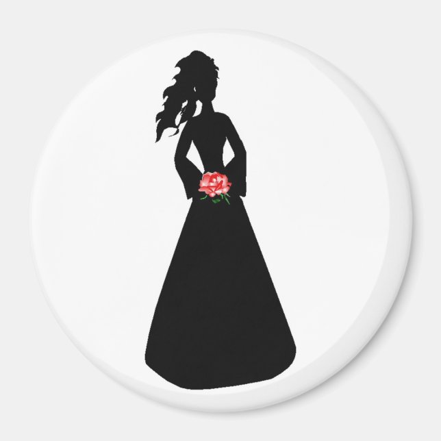 Bridal Silhouette III Magnet (Front)