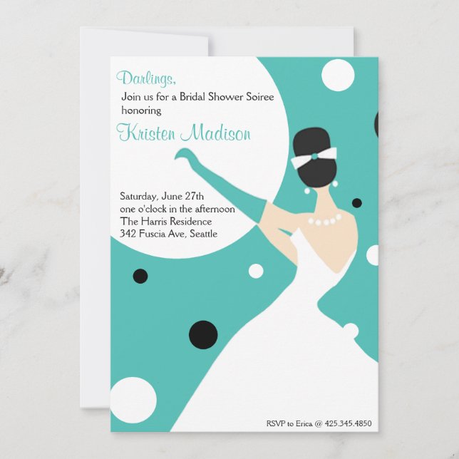 Bridal Soiree Invitation (Front)