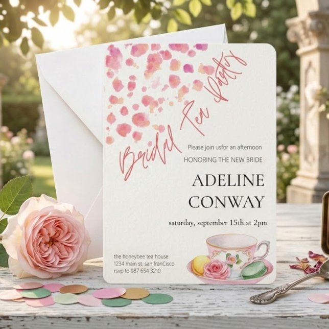 Bridal Tea Celebration Invitation (Creator Uploaded)