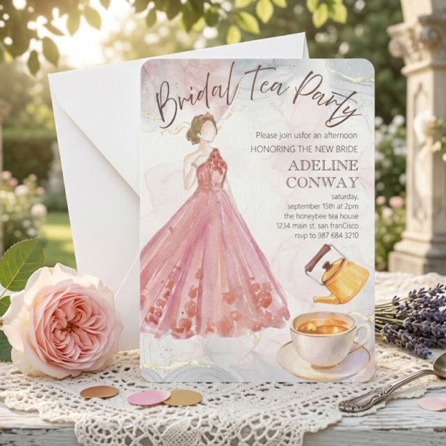 Bridal Tea Celebration Invitation (Creator Uploaded)