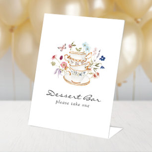 Bridal Tea Dessert Sign