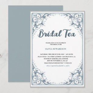 Bridal Tea Party Chinoiserie Bridal Shower  Invitation