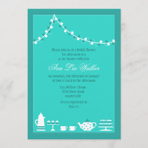 Bridal Tea Party Invitation