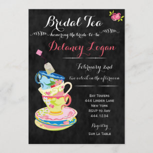 Bridal Tea Party Invitation