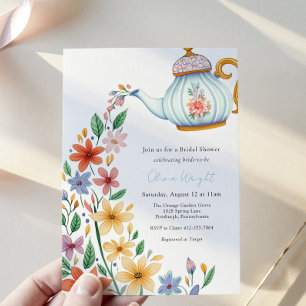 Bridal Tea Party Shower  Invitation