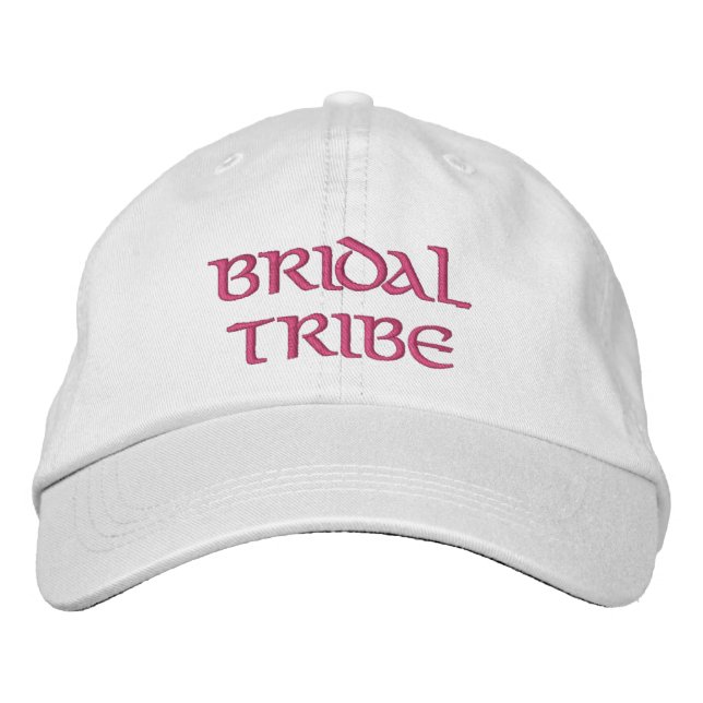 Bridal Tribe Embroidered Hat (Front)