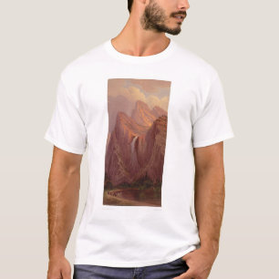 Bridal Veil Fall, Yosemite Valley (0128A) T-Shirt