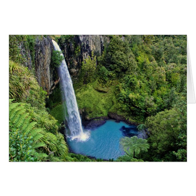 Bridal Veil Falls (Nouvelle-Zélande) (Devant horizontal)