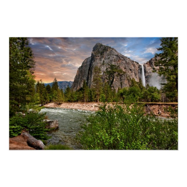 Bridal Veil Falls Poster (Front)