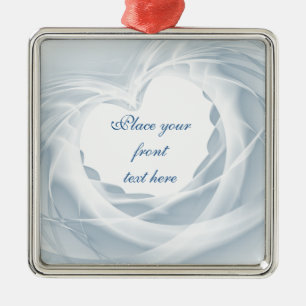 Bridal Veil Metal Ornament