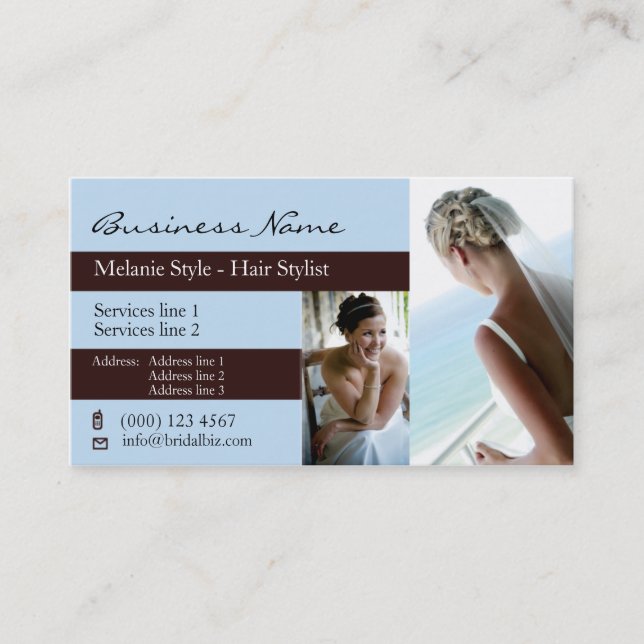 Bridal Wedding Card (Front)