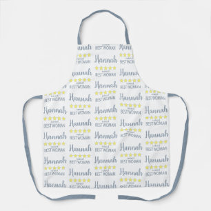 Bridal & Wedding Party 5 Star Best Woman Apron
