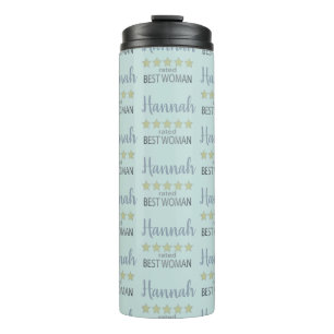 Bridal & Wedding Party 5 Star Best Woman Thermal Tumbler
