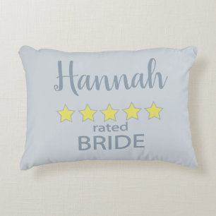 Bridal & Wedding Party 5 Star Bride Accent Pillow