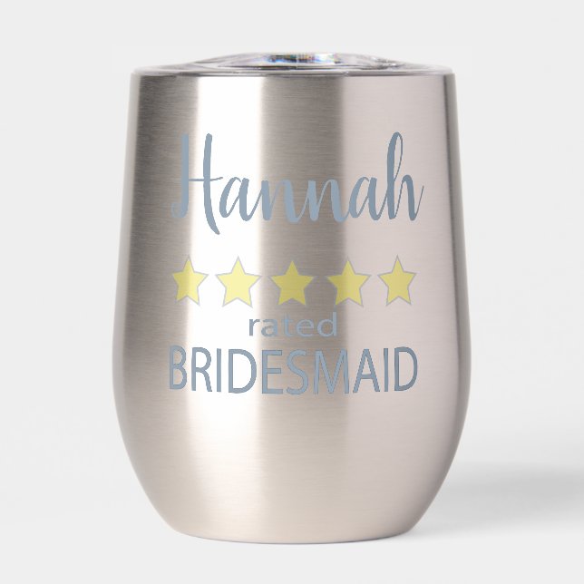 Bridal & Wedding Party 5 Star Bridesmaid (Front)