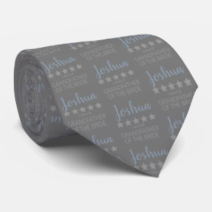 Bridal & Wedding Party 5 Star Grandfather of Bride Tie