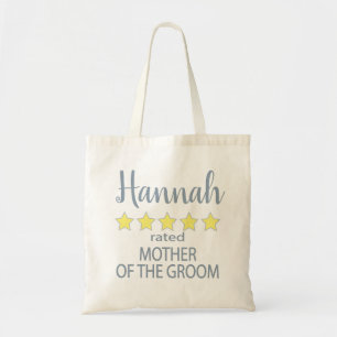 Bridal & Wedding Party 5 Star Mother of Groom Tote Bag
