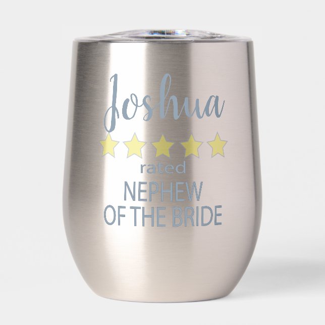 Bridal & Wedding Party 5 Star Nephew of Bride (Front)