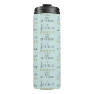 Bridal & Wedding Party 5 Star Son of Bride Thermal Tumbler