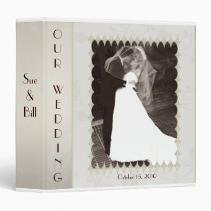 Bridal Wedding Photo Binder / Scrapbook