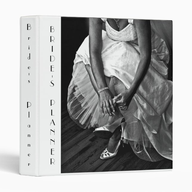 Bridal Wedding Planner  Photo Binder (Front/Spine)