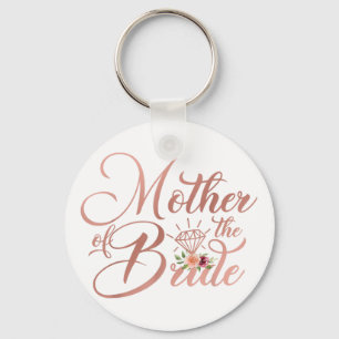 Bridal Wedding Shower Gift Mom Mother Of The Bride Keychain